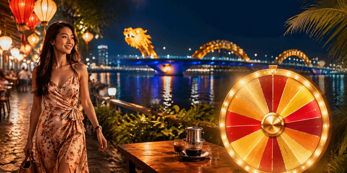 Cảnh quay bốc thăm may mắn tại Đà Nẵng