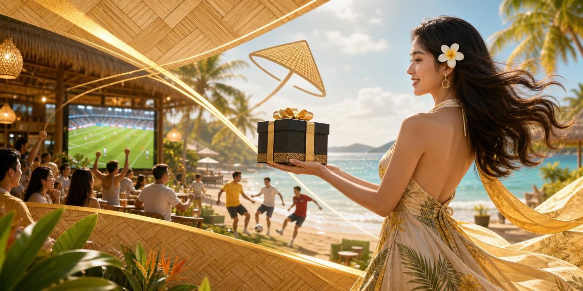 Khung cảnh sân bóng đá mùa giải tại Phú Quốc