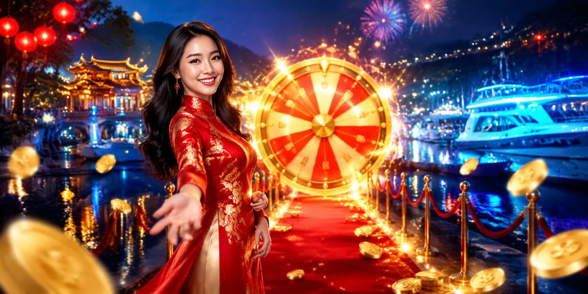Toàn cảnh phòng chơi casino tại Việt Nam với ánh sáng đèn neon